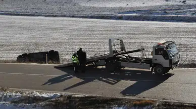 Isparta’da Gizli Buzlanma Kazası: Şarampole Uçan Araçta 4 Yaralı!